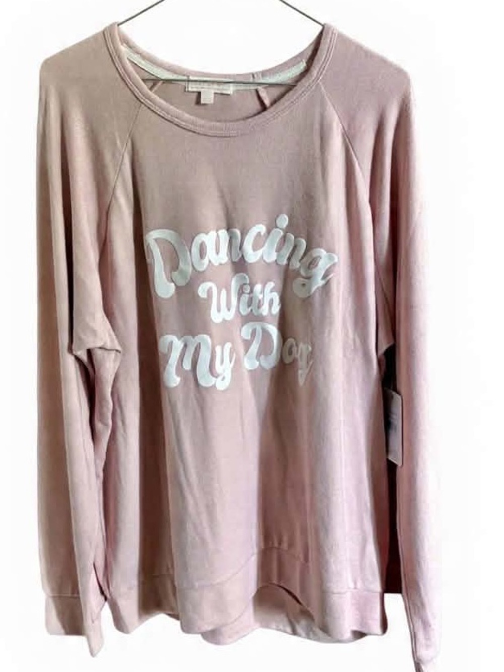 PJ SALVAGE dancing with my dog sweatshirt